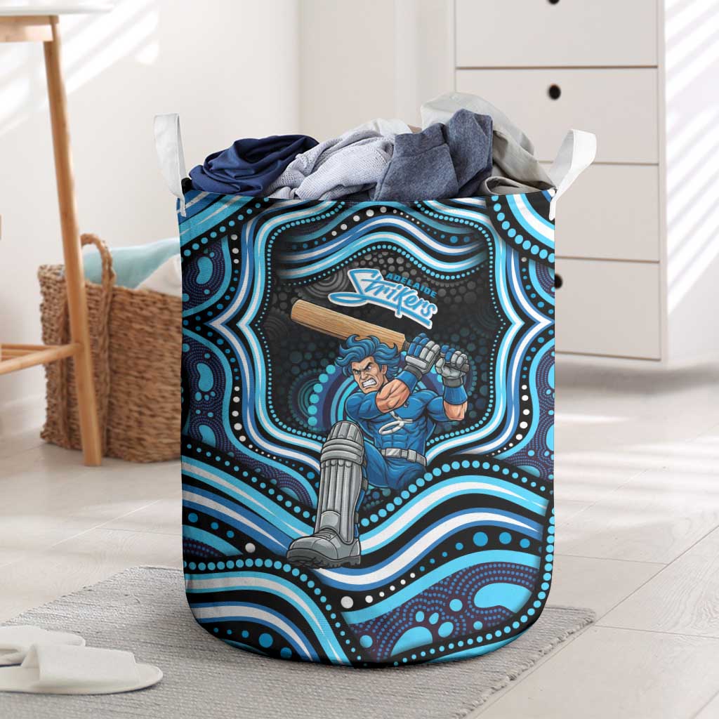 Adelaide Strikers Cricket Laundry Basket Australian Cricket Mascot - Modern Indigenous Style