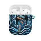 Adelaide Strikers Cricket AirPods Case Australian Cricket Mascot - Modern Indigenous Style