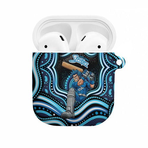 Adelaide Strikers Cricket AirPods Case Australian Cricket Mascot - Modern Indigenous Style