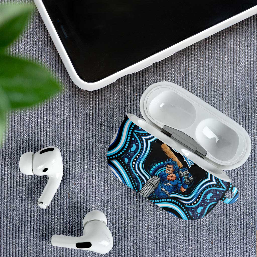 Adelaide Strikers Cricket AirPods Case Australian Cricket Mascot - Modern Indigenous Style