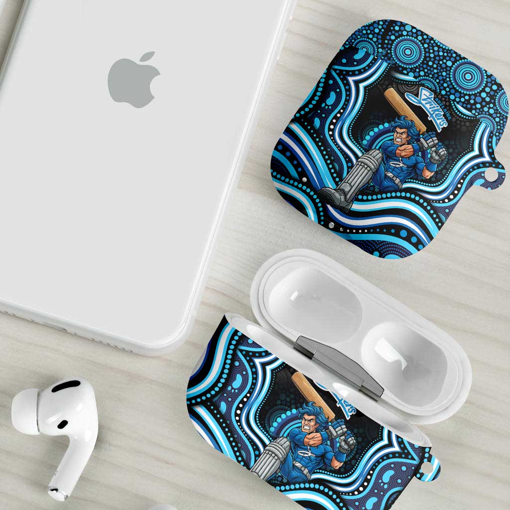 Adelaide Strikers Cricket AirPods Case Australian Cricket Mascot - Modern Indigenous Style