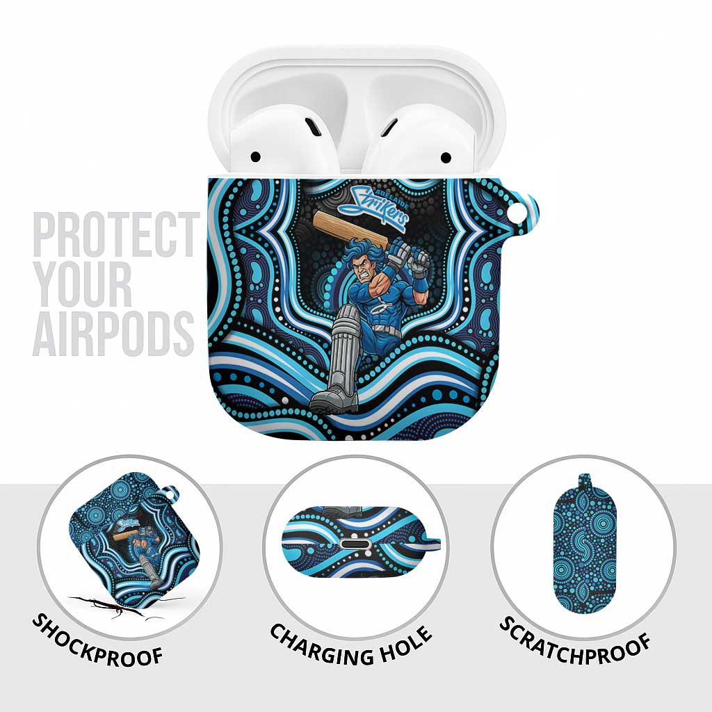 Adelaide Strikers Cricket AirPods Case Australian Cricket Mascot - Modern Indigenous Style