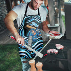 Adelaide Strikers Cricket Apron Australian Cricket Mascot - Modern Indigenous Style