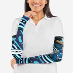 Adelaide Strikers Cricket Arm Sleeves Australian Cricket Mascot - Modern Indigenous Style