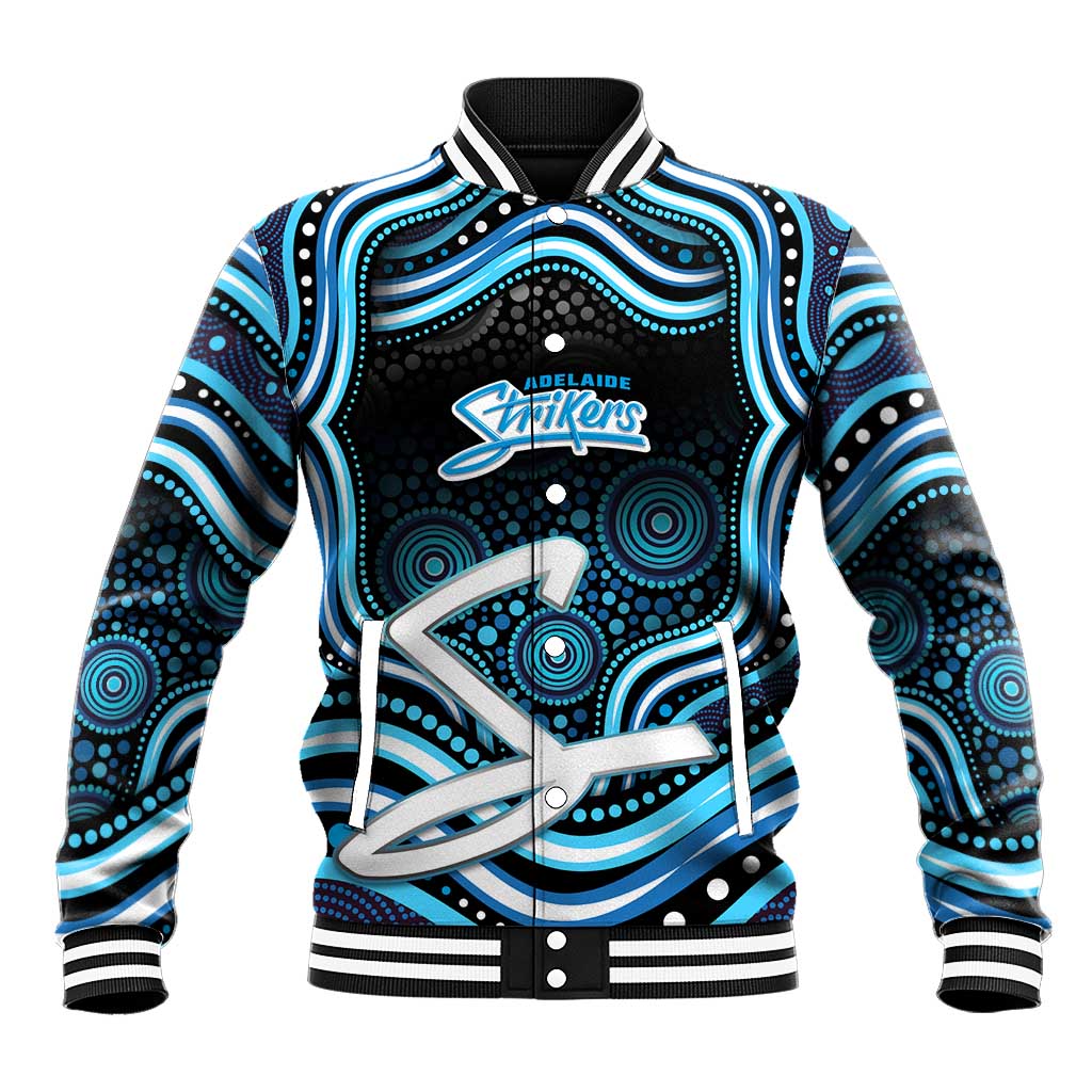 Adelaide Strikers Cricket Baseball Jacket Australian Cricket Mascot - Modern Indigenous Style