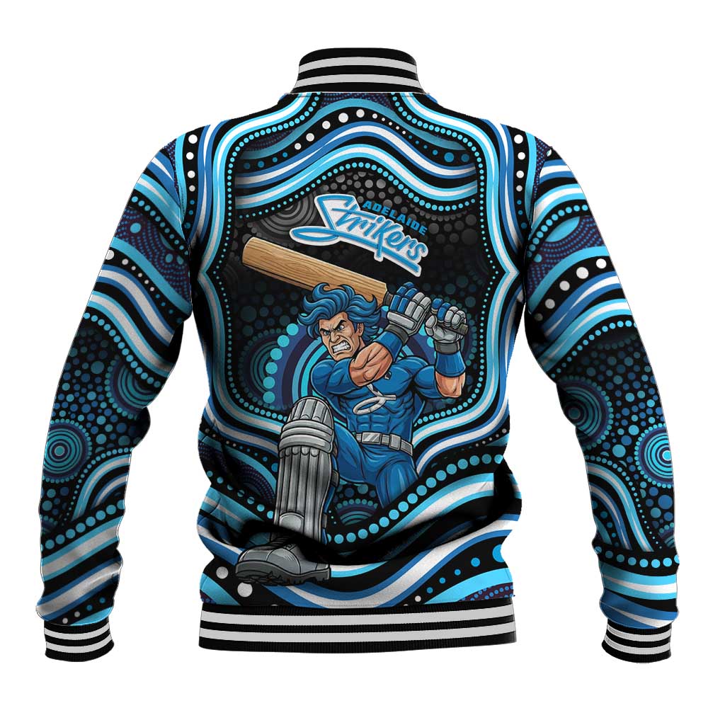 Adelaide Strikers Cricket Baseball Jacket Australian Cricket Mascot - Modern Indigenous Style