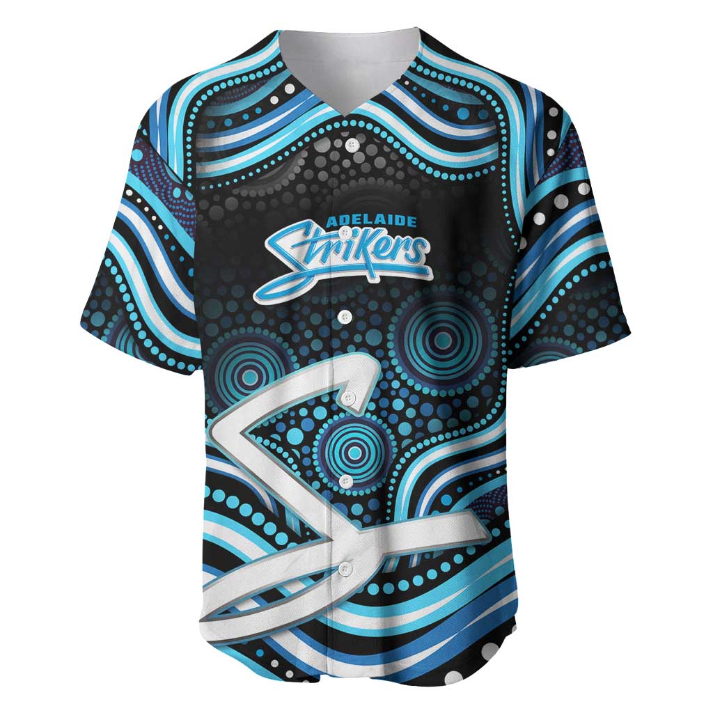 Adelaide Strikers Cricket Baseball Jersey Australian Cricket Mascot - Modern Indigenous Style