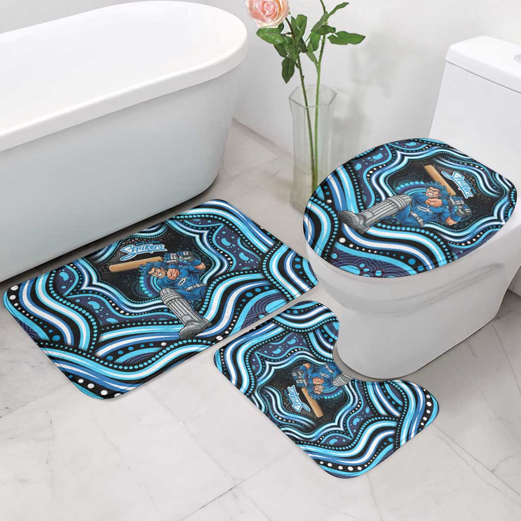 Adelaide Strikers Cricket Bathroom Set Australian Cricket Mascot - Modern Indigenous Style