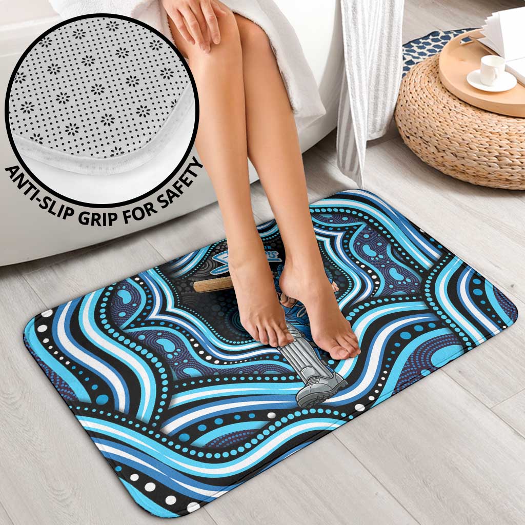 Adelaide Strikers Cricket Bathroom Set Australian Cricket Mascot - Modern Indigenous Style
