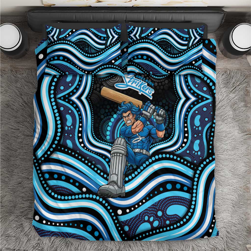 Adelaide Strikers Cricket Bedding Set Australian Cricket Mascot - Modern Indigenous Style