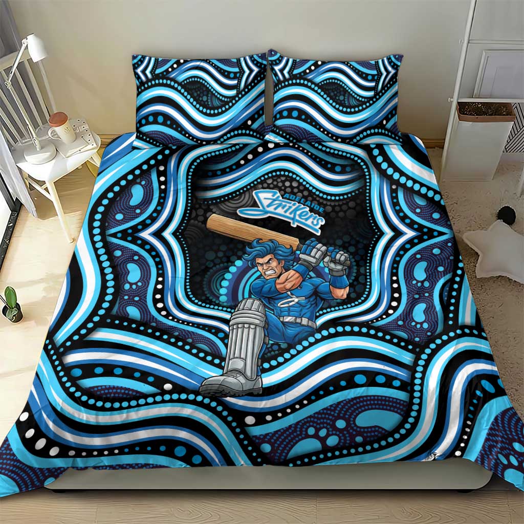 Adelaide Strikers Cricket Bedding Set Australian Cricket Mascot - Modern Indigenous Style