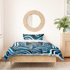 Adelaide Strikers Cricket Bedding Set Australian Cricket Mascot - Modern Indigenous Style