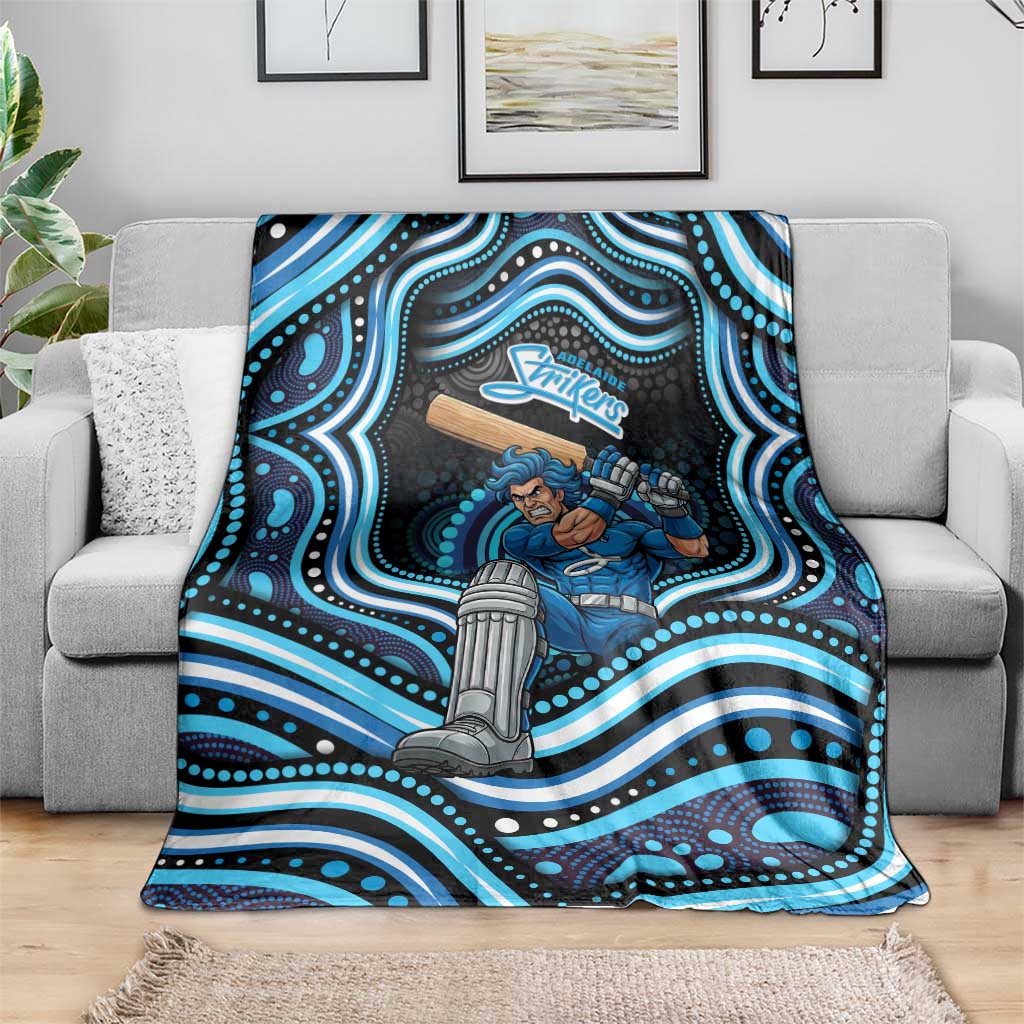 Adelaide Strikers Cricket Blanket Australian Cricket Mascot - Modern Indigenous Style