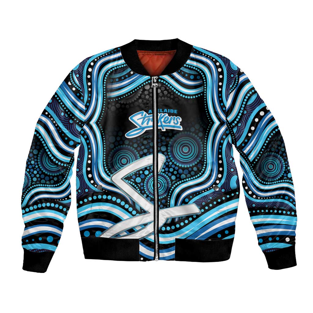 Adelaide Strikers Cricket Bomber Jacket Australian Cricket Mascot - Modern Indigenous Style