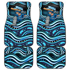 Adelaide Strikers Cricket Car Mats Australian Cricket Mascot - Modern Indigenous Style