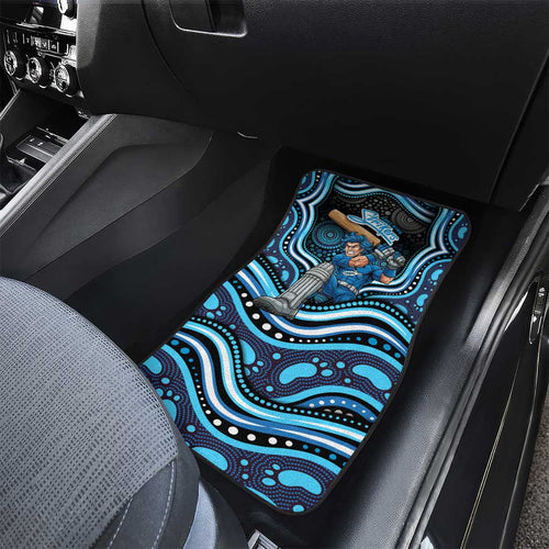 Adelaide Strikers Cricket Car Mats Australian Cricket Mascot - Modern Indigenous Style