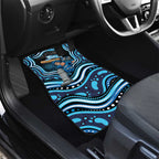 Adelaide Strikers Cricket Car Mats Australian Cricket Mascot - Modern Indigenous Style