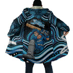 Adelaide Strikers Cricket Cloak Australian Cricket Mascot - Modern Indigenous Style