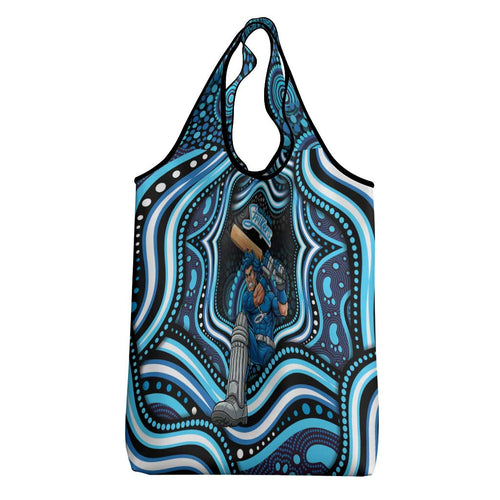 Adelaide Strikers Cricket Grocery Bag Australian Cricket Mascot - Modern Indigenous Style