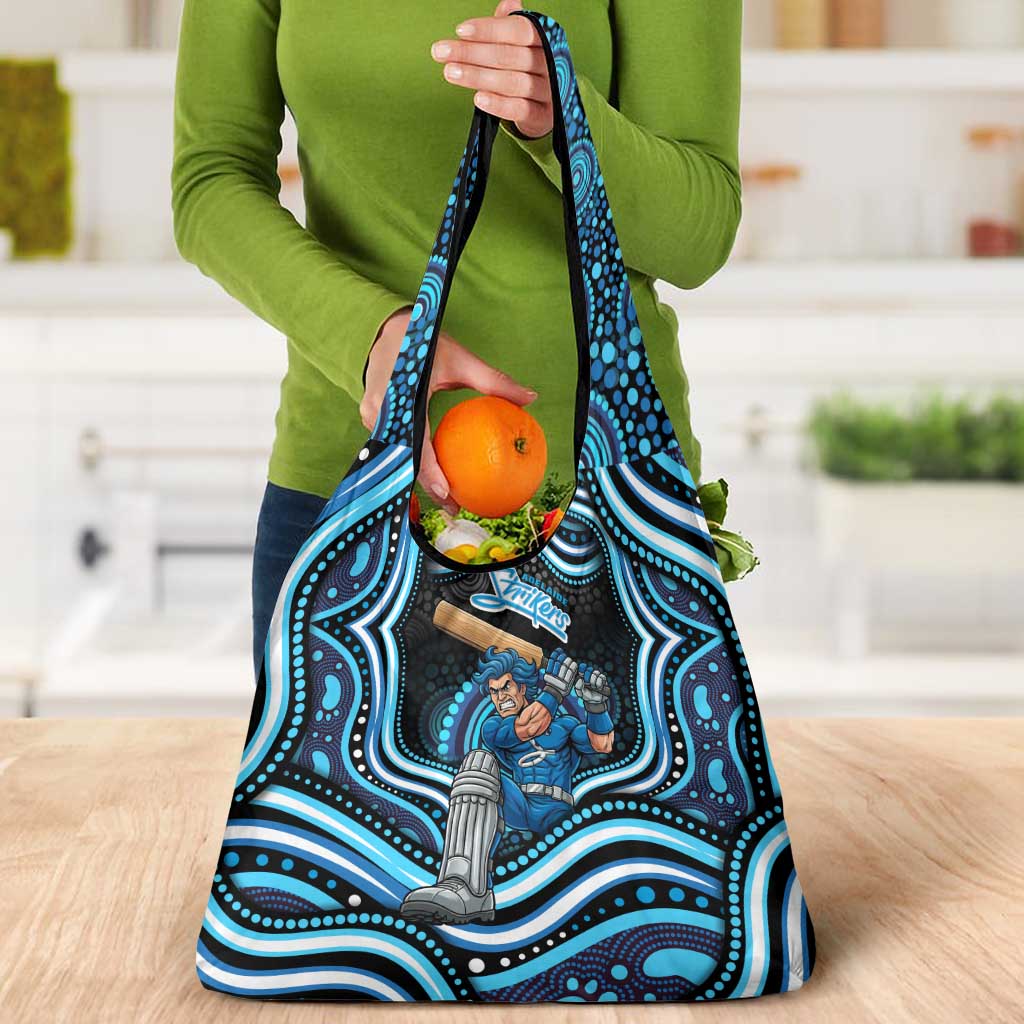 Adelaide Strikers Cricket Grocery Bag Australian Cricket Mascot - Modern Indigenous Style