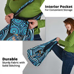 Adelaide Strikers Cricket Grocery Bag Australian Cricket Mascot - Modern Indigenous Style
