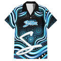 Adelaide Strikers Cricket Hawaiian Shirt Australian Cricket Mascot - Modern Indigenous Style
