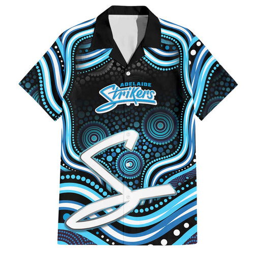 Adelaide Strikers Cricket Hawaiian Shirt Australian Cricket Mascot - Modern Indigenous Style