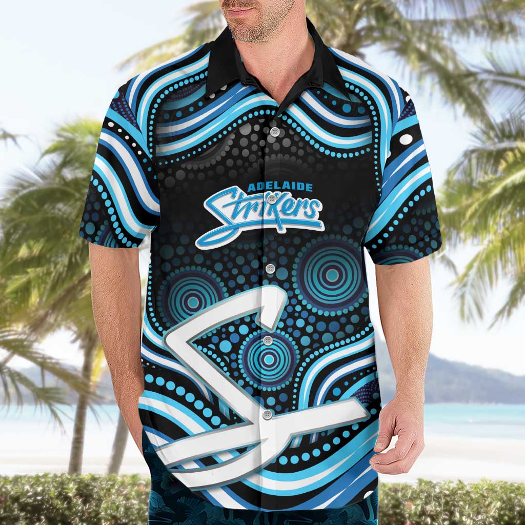 Adelaide Strikers Cricket Hawaiian Shirt Australian Cricket Mascot - Modern Indigenous Style