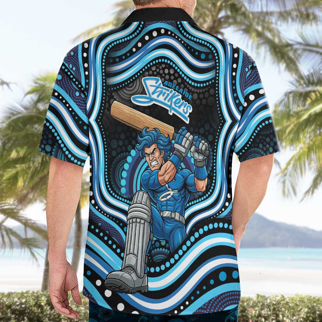 Adelaide Strikers Cricket Hawaiian Shirt Australian Cricket Mascot - Modern Indigenous Style