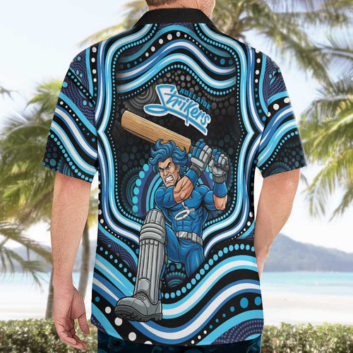 Adelaide Strikers Cricket Hawaiian Shirt Australian Cricket Mascot - Modern Indigenous Style