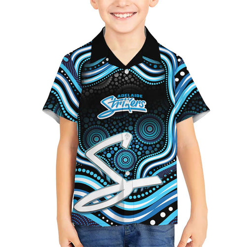 Adelaide Strikers Cricket Hawaiian Shirt Australian Cricket Mascot - Modern Indigenous Style