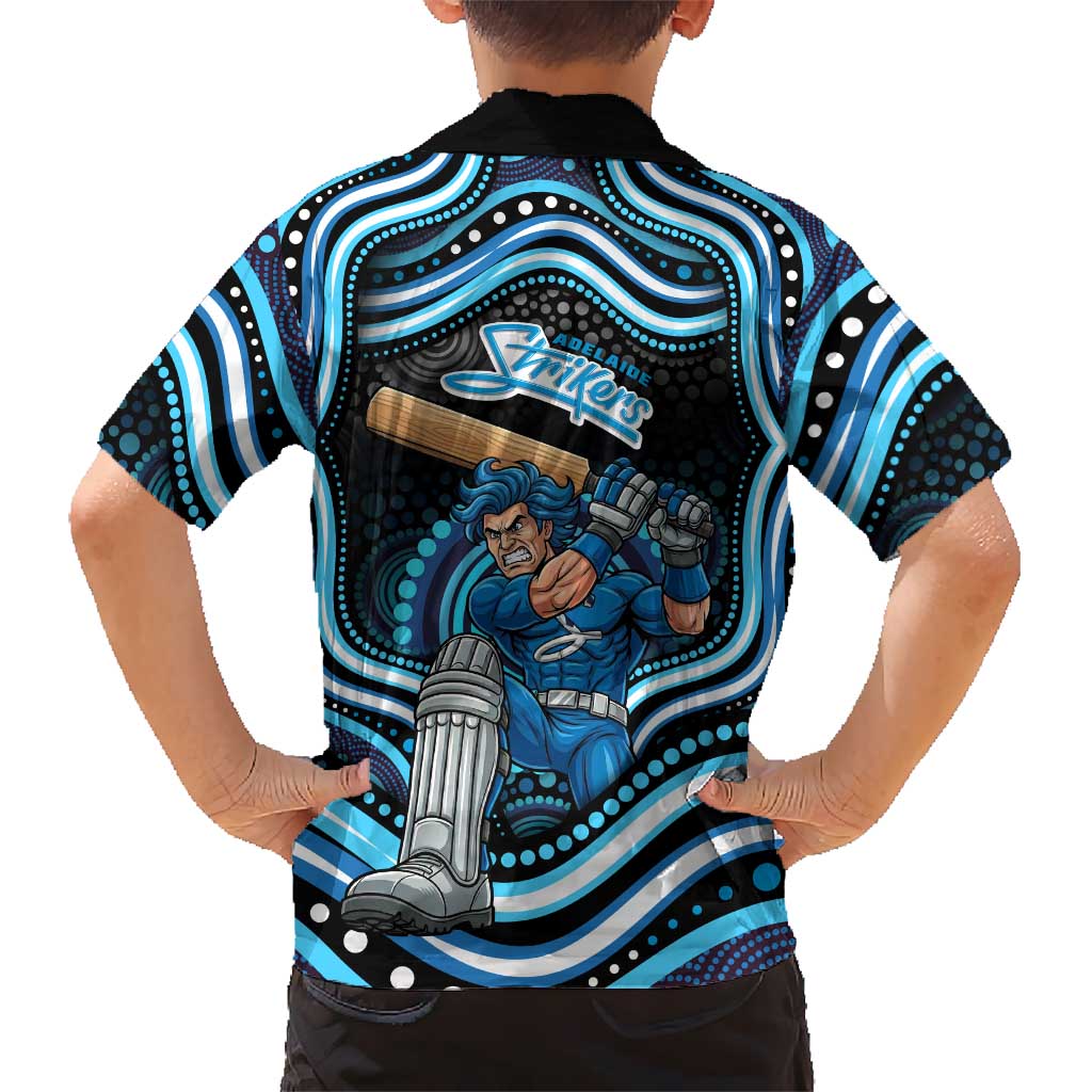 Adelaide Strikers Cricket Hawaiian Shirt Australian Cricket Mascot - Modern Indigenous Style