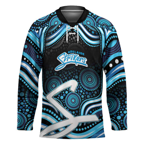 Adelaide Strikers Cricket Hockey Jersey Australian Cricket Mascot - Modern Indigenous Style