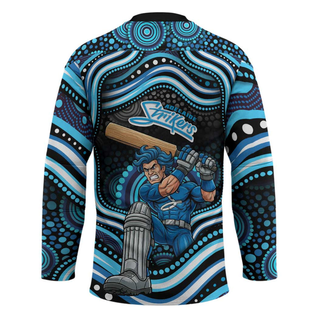 Adelaide Strikers Cricket Hockey Jersey Australian Cricket Mascot - Modern Indigenous Style