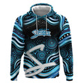 Adelaide Strikers Cricket Hoodie Australian Cricket Mascot - Modern Indigenous Style