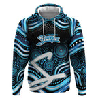 Adelaide Strikers Cricket Hoodie Australian Cricket Mascot - Modern Indigenous Style