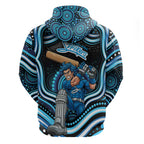 Adelaide Strikers Cricket Hoodie Australian Cricket Mascot - Modern Indigenous Style