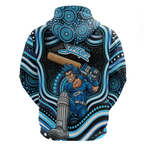 Adelaide Strikers Cricket Hoodie Australian Cricket Mascot - Modern Indigenous Style