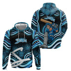 Adelaide Strikers Cricket Hoodie Australian Cricket Mascot - Modern Indigenous Style