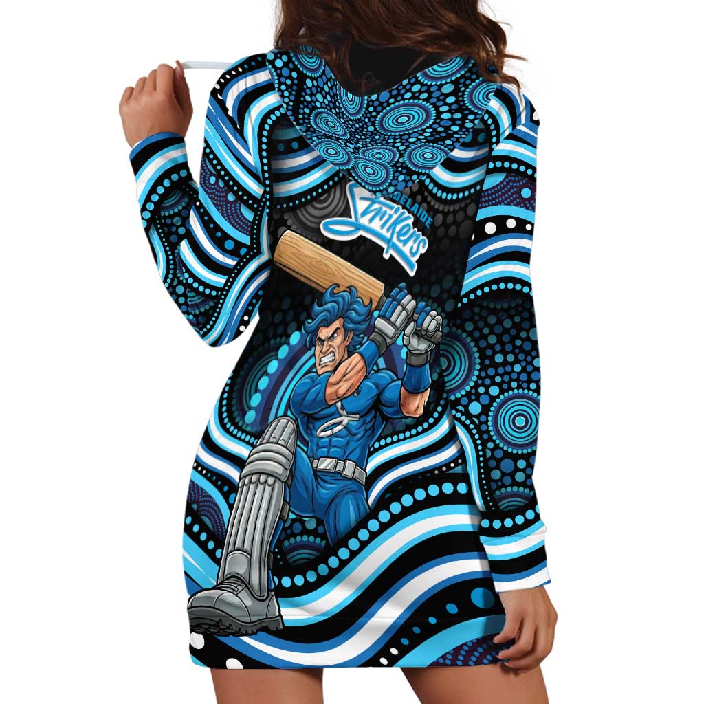 Adelaide Strikers Cricket Hoodie Dress Australian Cricket Mascot - Modern Indigenous Style