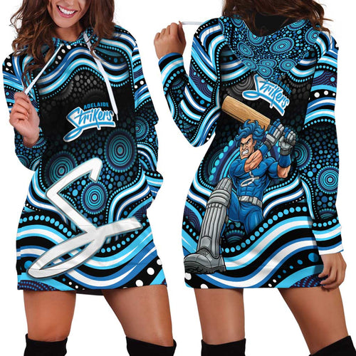 Adelaide Strikers Cricket Hoodie Dress Australian Cricket Mascot - Modern Indigenous Style