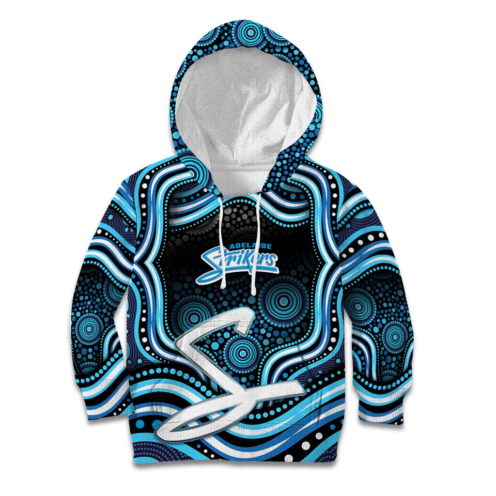 Adelaide Strikers Cricket Kid Hoodie Australian Cricket Mascot - Modern Indigenous Style