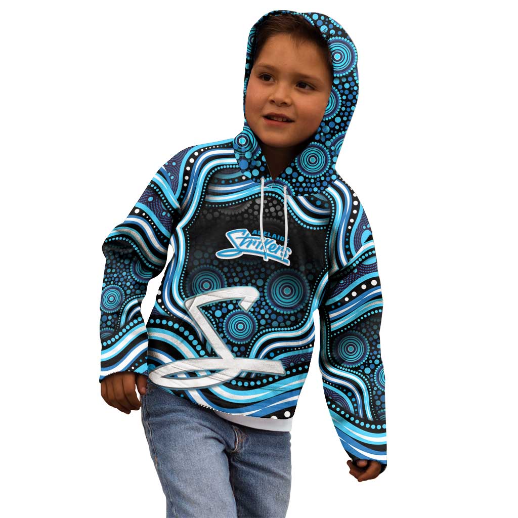 Adelaide Strikers Cricket Kid Hoodie Australian Cricket Mascot - Modern Indigenous Style
