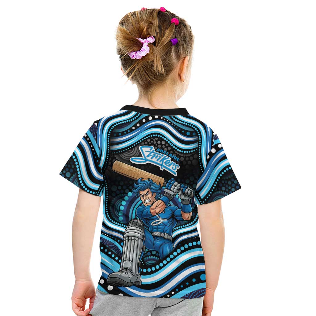 Adelaide Strikers Cricket Kid T Shirt Australian Cricket Mascot - Modern Indigenous Style