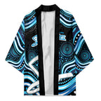 Adelaide Strikers Cricket Kimono Australian Cricket Mascot - Modern Indigenous Style