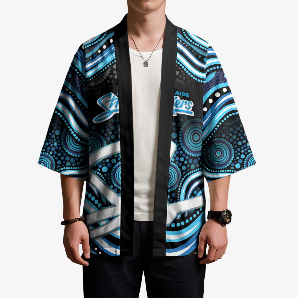 Adelaide Strikers Cricket Kimono Australian Cricket Mascot - Modern Indigenous Style