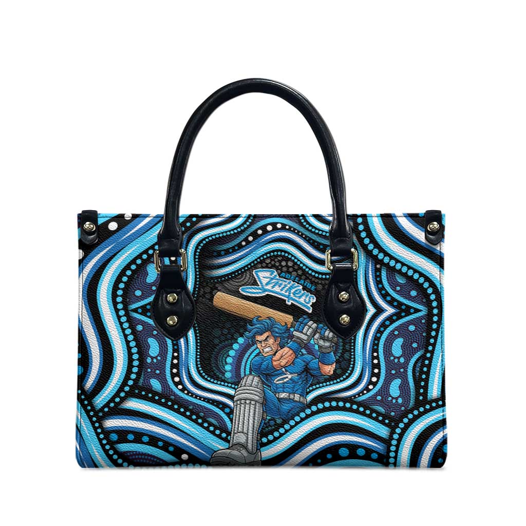 Adelaide Strikers Cricket Leather Bag Australian Cricket Mascot - Modern Indigenous Style