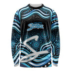 Adelaide Strikers Cricket Long Sleeve Shirt Australian Cricket Mascot - Modern Indigenous Style