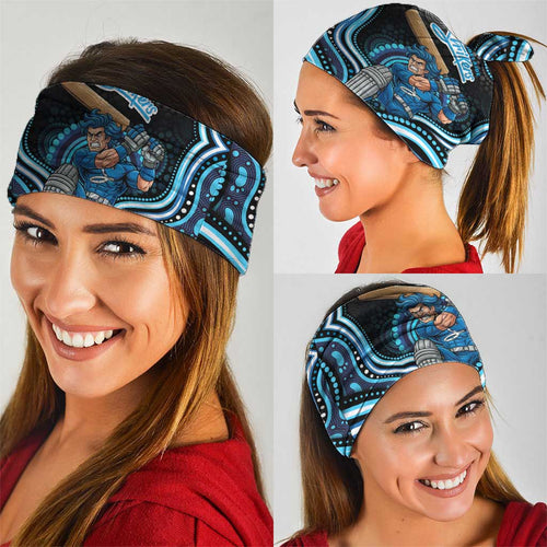 Adelaide Strikers Cricket Neck Gaiter Australian Cricket Mascot - Modern Indigenous Style