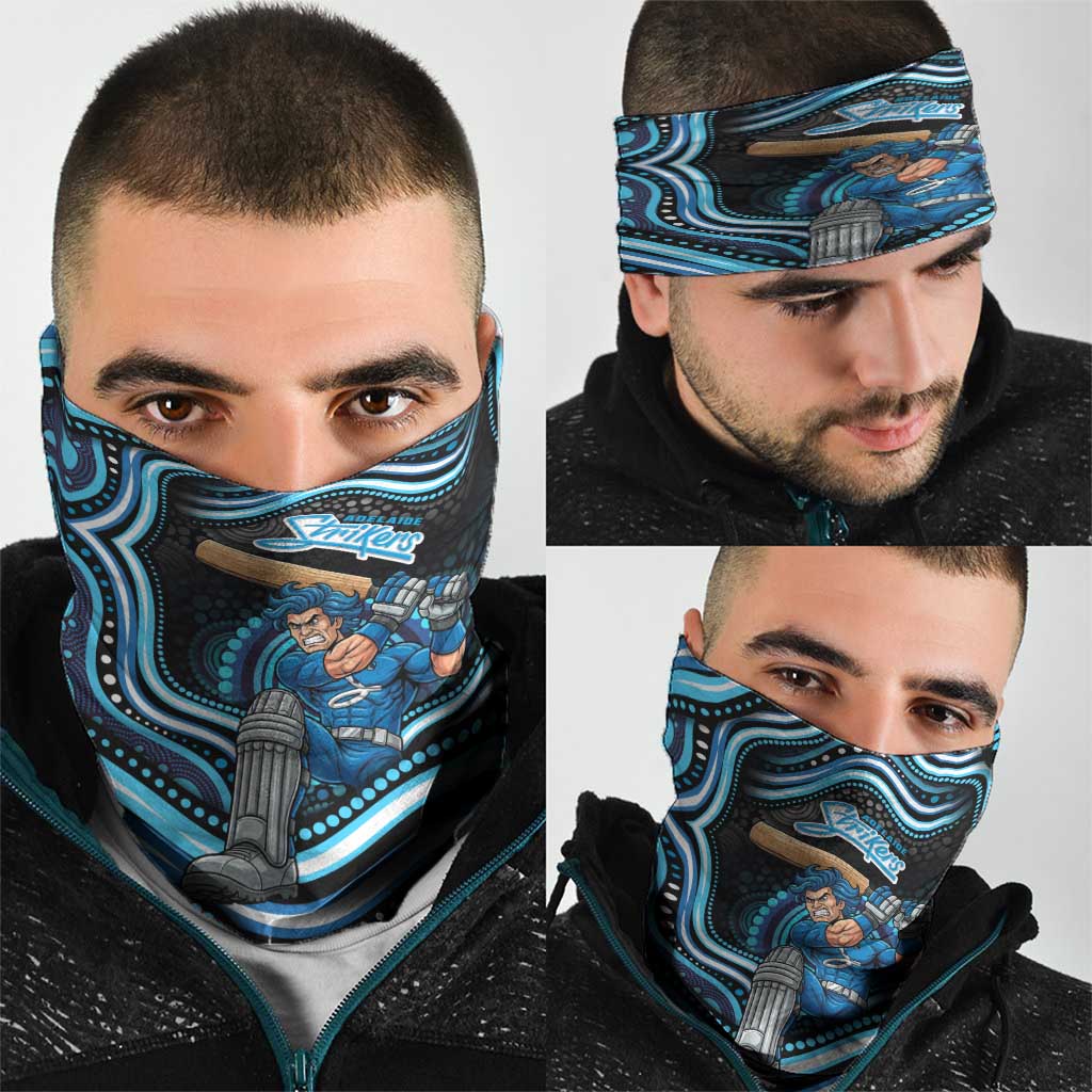 Adelaide Strikers Cricket Neck Gaiter Australian Cricket Mascot - Modern Indigenous Style